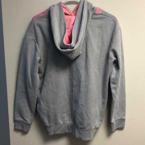 Pink and gray Under Armour sweatshirt - Picture 2 of 2